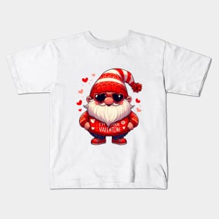 Valentine Gnomes Valentines Day 2024 Kids T-Shirt